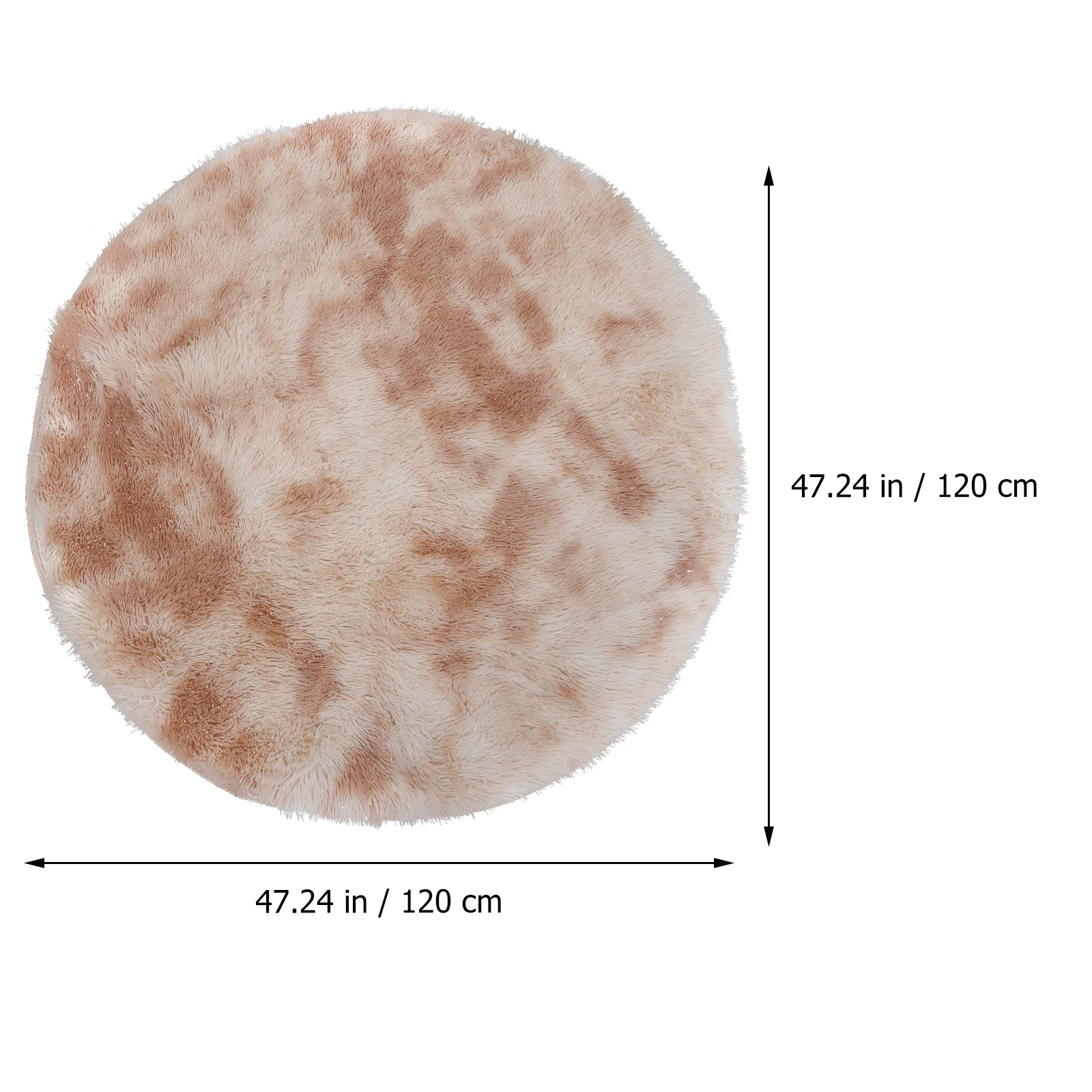 

Decorative Tie-Dye Floor Rug Soft Anti-Skid Comfort Pressure-Relief Floor Mat Bathroom Living Room Kitchen Hallway