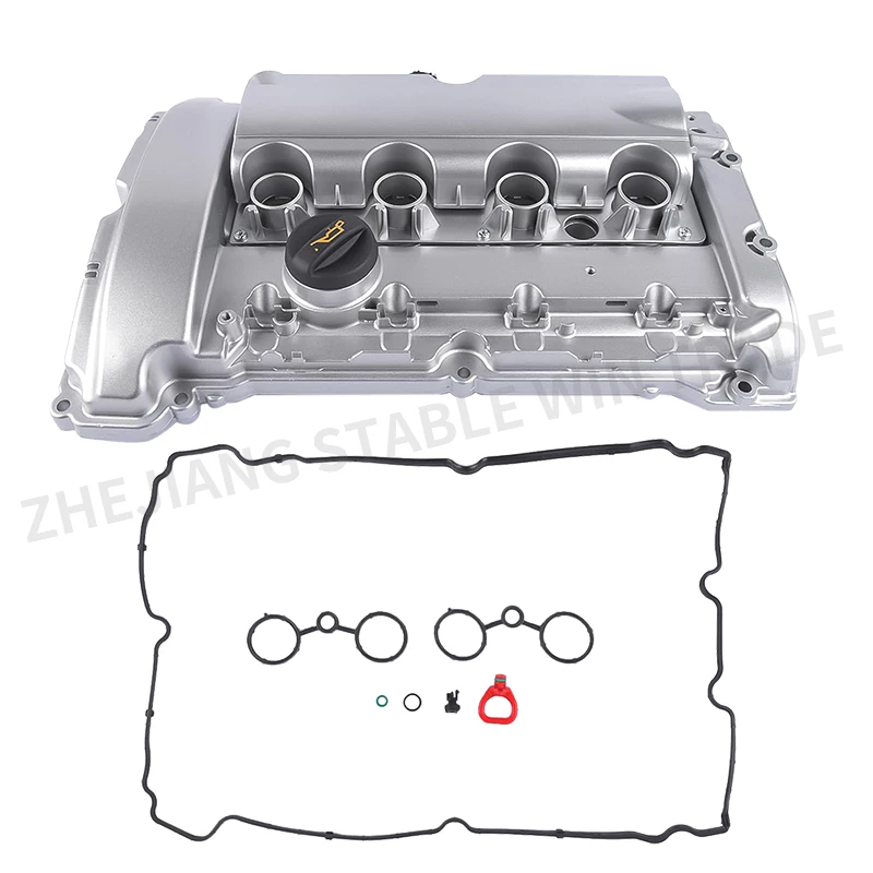 11127646555 Aluminum Engine Valve Cover w/Gasket 11127561714 For BMW MINI R55 R56 R57 R58 R59 N14 1.6T 11127585907 11127572854