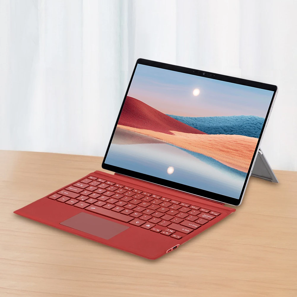 

Wireless Keyboard Bluetooth-compatible 5.1 Rechargeable Tablet Keyboard Multi-Touch Trackpad for Microsoft Surface Pro 3 4 5 6 7
