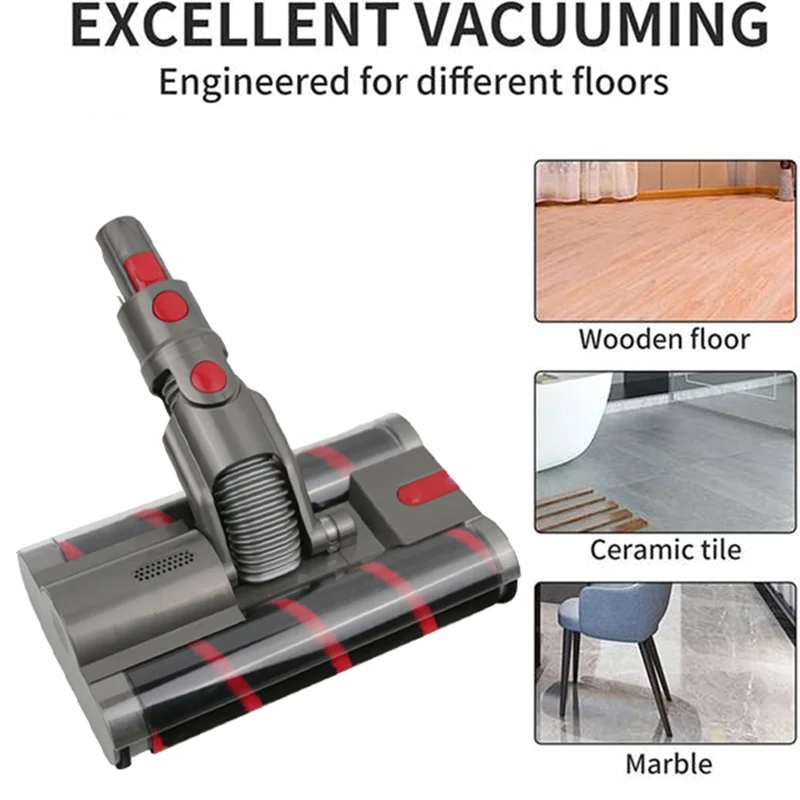 

Efficient-For Dyson Omni-Glide SV19/SV21 Vacuum Replacement Accessory Replacement Electric Floor Brush Head