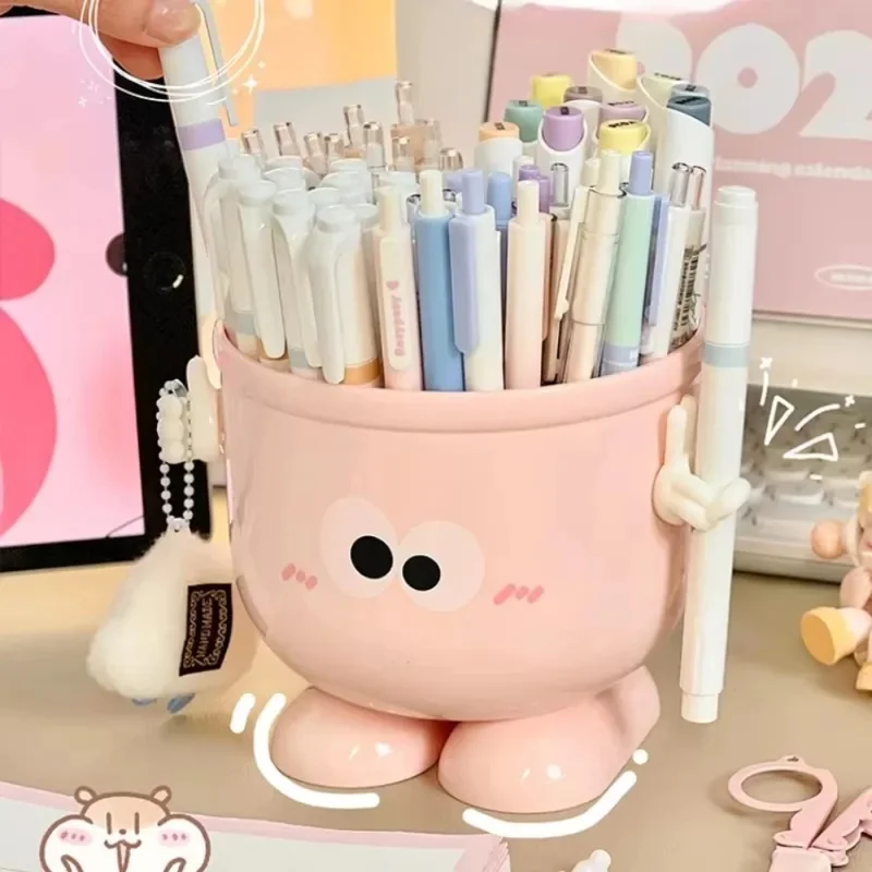 Pen Holder with Hook Table Cute Stationery, photo 3