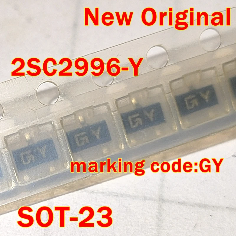 

5pcs to 100pcs 2SC2996-Y New Original SOT-23 marking code:GY NPN small signal transistor