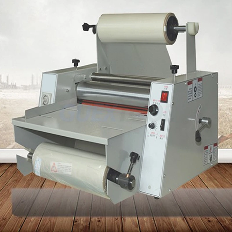 DC-380 Hot Roll Lamineren Machine Office Home Fotopapier Laminator Lamineren Verwarming Modus Foto Film Document Sealing Machine