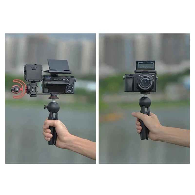 New-Camera Flip Mirror Camera Selfie Flip Mirror For Sony, Canon, Panasonic, Nikon Cold Shoe Gimbal