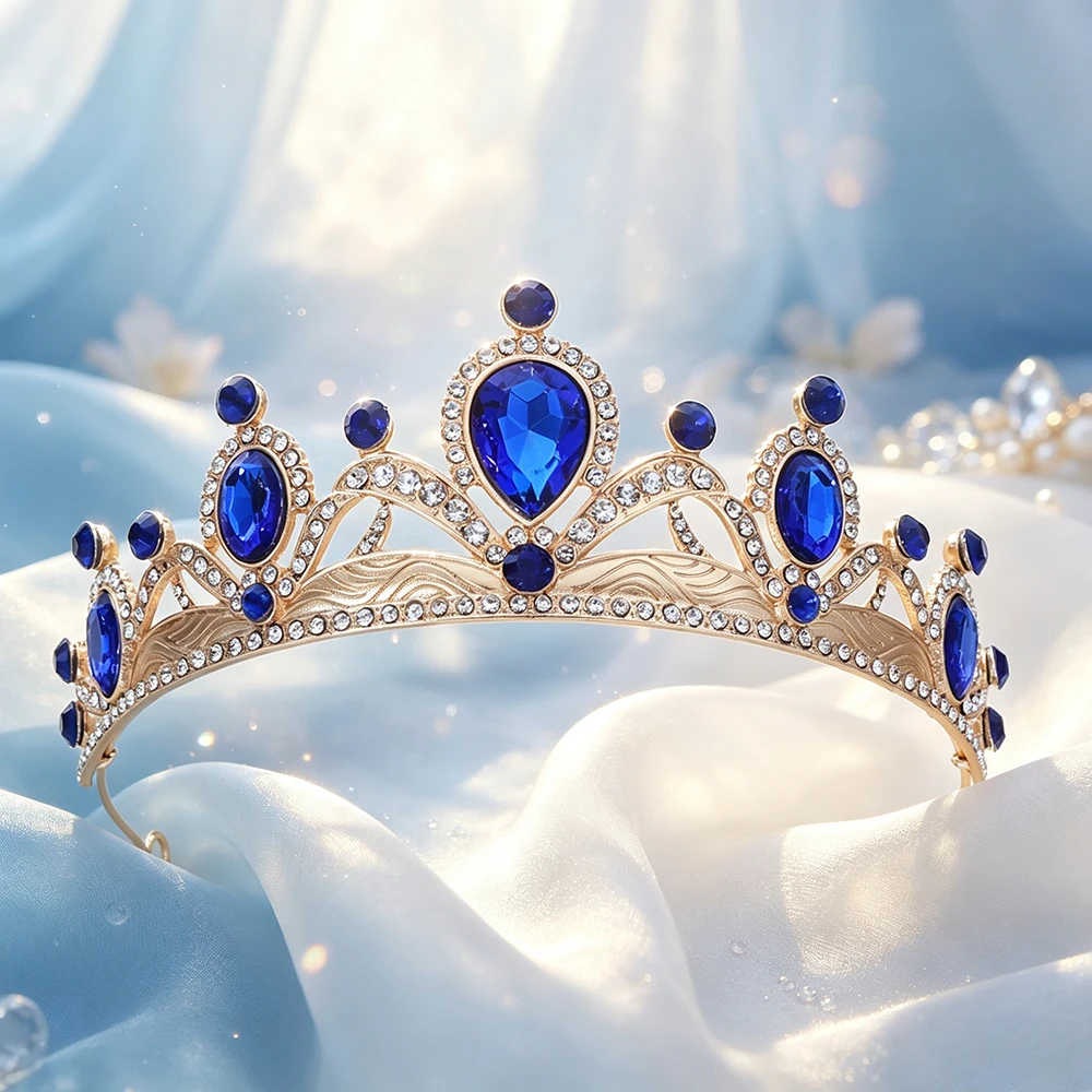 1 peça Tiara Coroa Dourada com - Women'S Accessories Jewelry avaliação e preço
