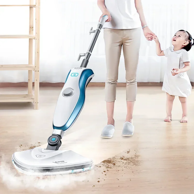 

Supor Steam Mop Reinigingsmachine Hoge Temperatuur Floor Wasmachine Huishoudelijke Multifunctionele Stoomreiniger 220V