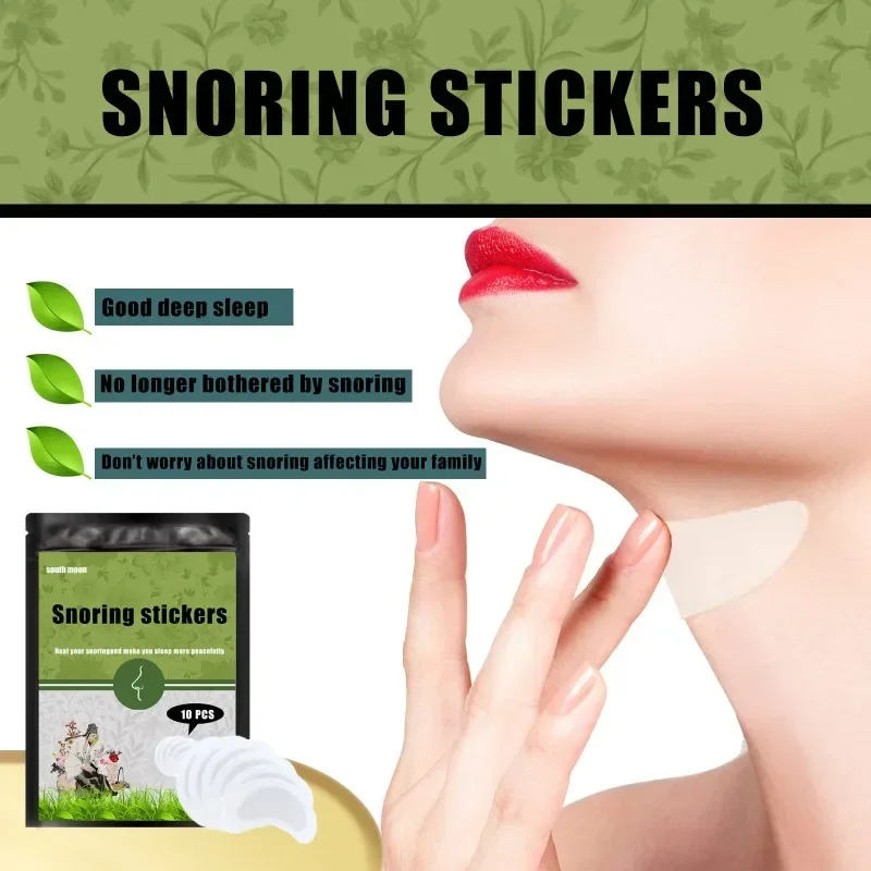 

Sdatter Anti Snoring Sticker Breathe Herbal Treatment Snore Stop Patch To Your Throat Comfortable Sleeping Aid patches Health Ca