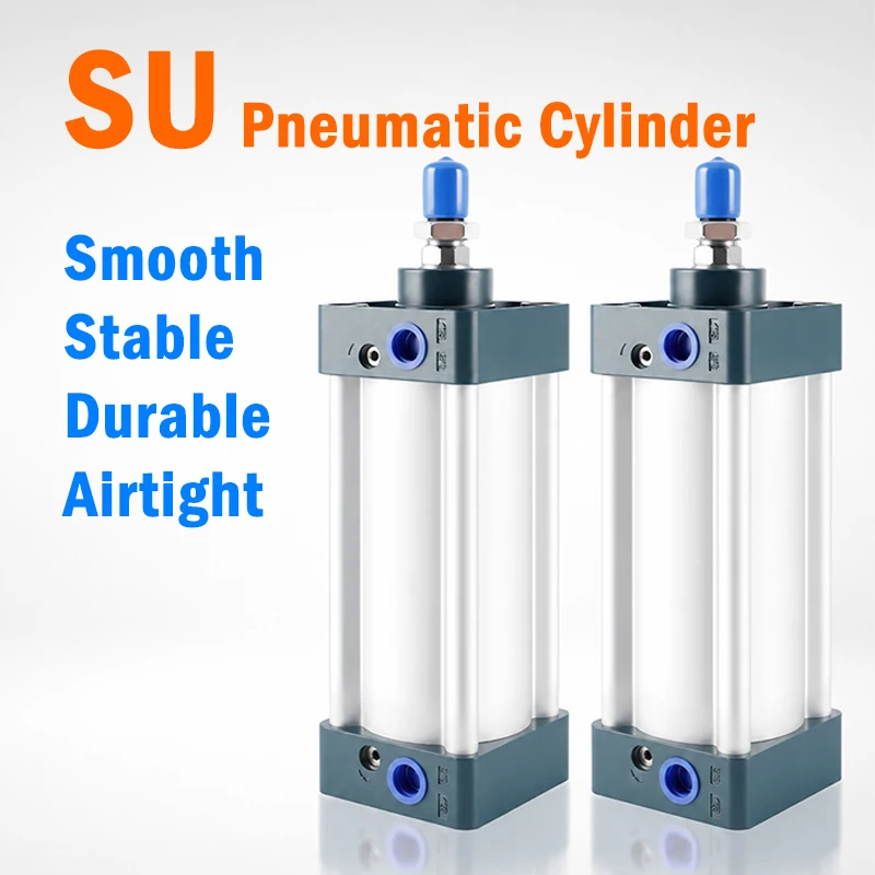 SU Standard Cylinder Bore 32/40/50/63mm Stroke 25-1000mm Large / Long High Quality