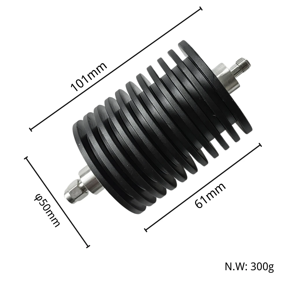 Free Shipping 50 Watt SMA male to female Coaxial Attenuator DC-3/4Ghz 3db,5db,6db,10db,15db,20db,30db,40db,50db RF Connectors