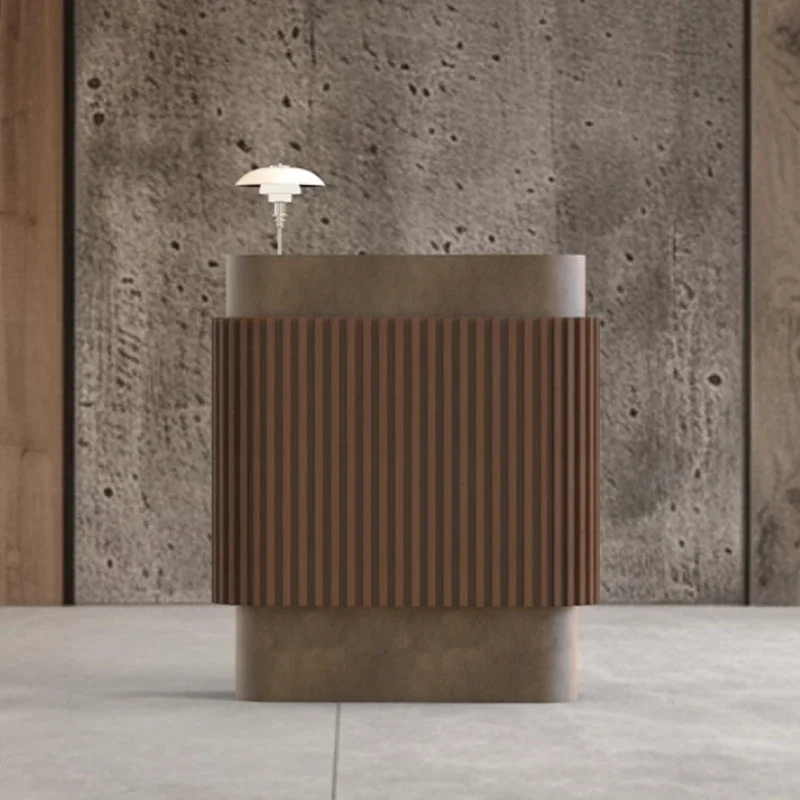 Furniture Welcome Reception Desk Simple Modern Restaurant Front Stainless Checkout Page Workstations Receptionist Front Desks