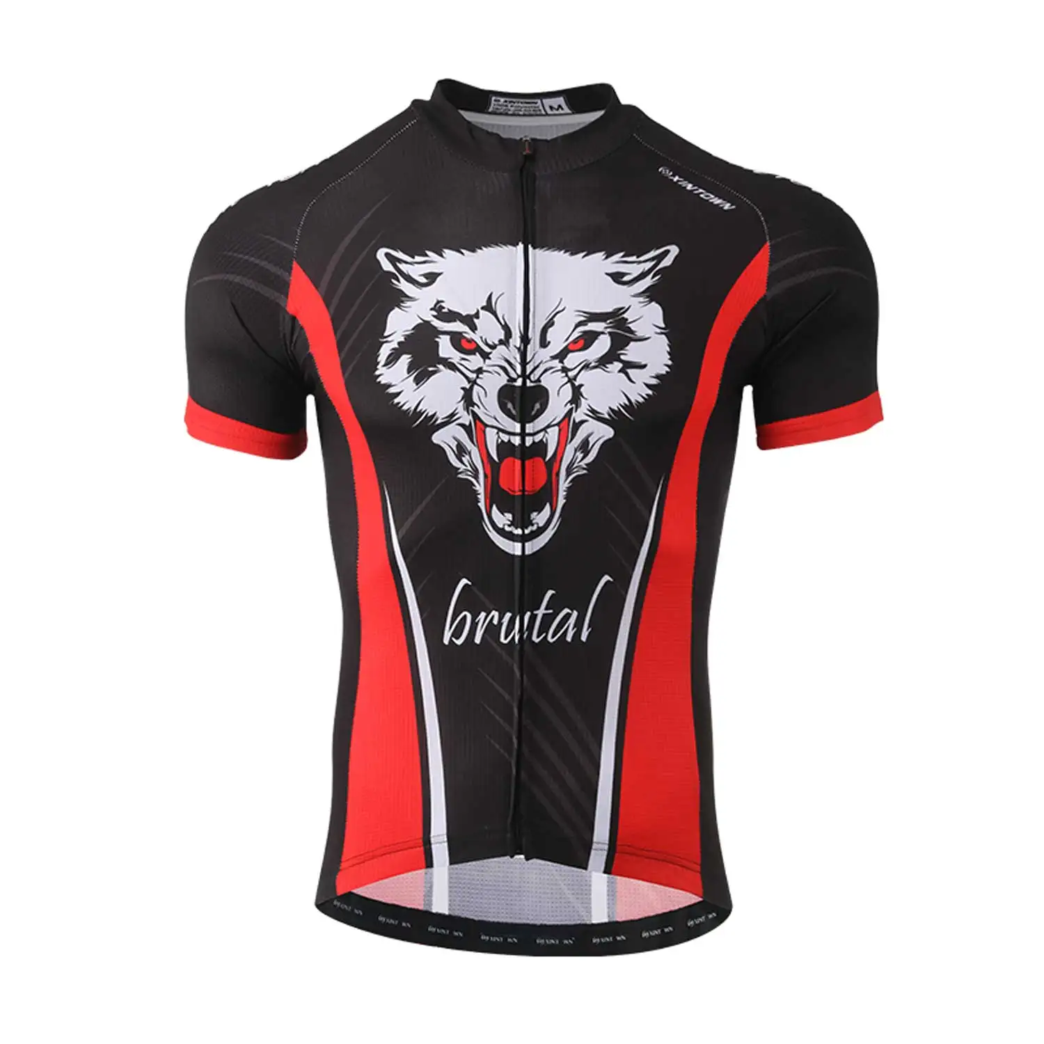 Camiseta ciclismo de secado rápido transpirable de manga corta