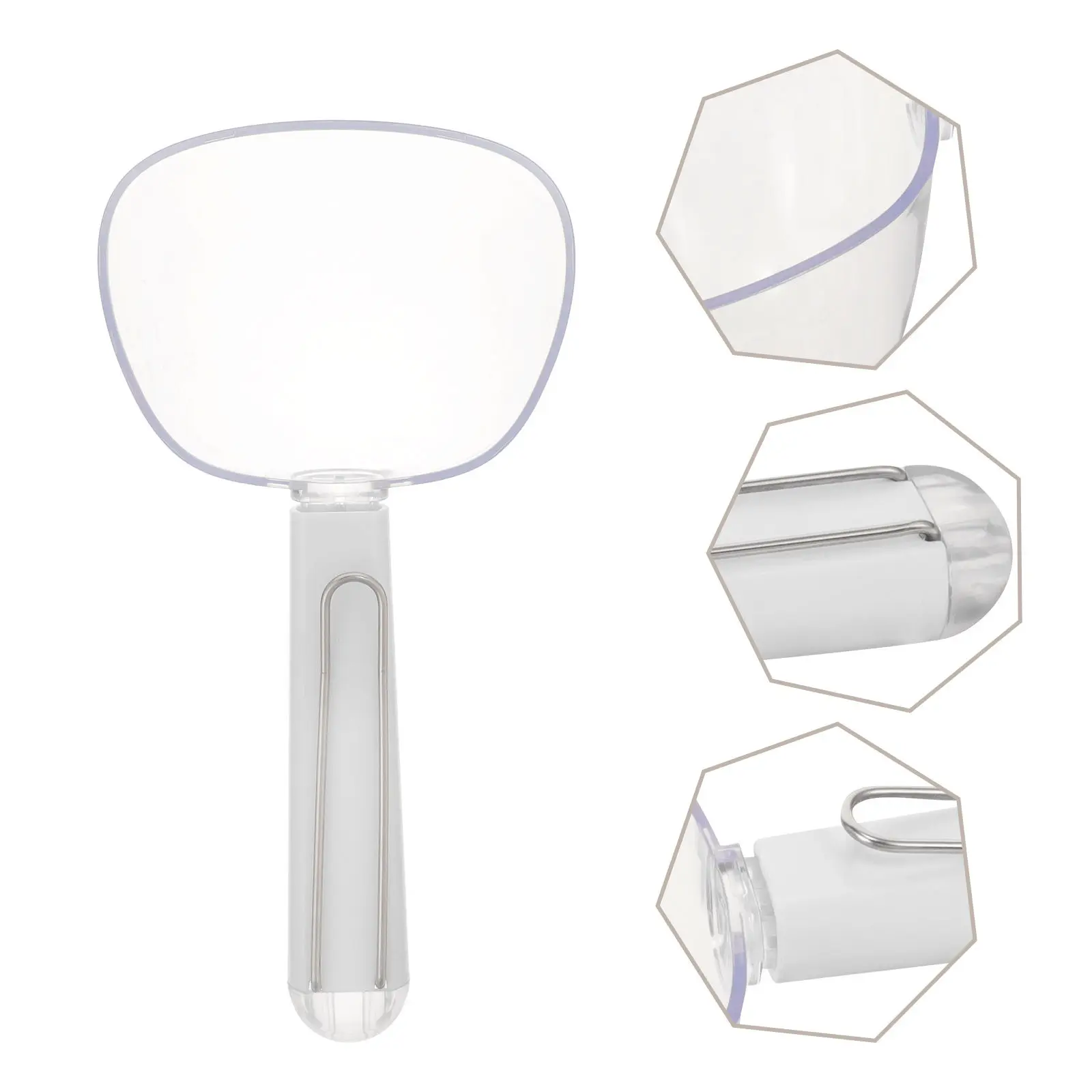 Small Pet Food Spoon Plastic Durable Reusable Measuring Scoop for Cat Dog Feeding Portable Food Scoop Reusable Spoon Scale