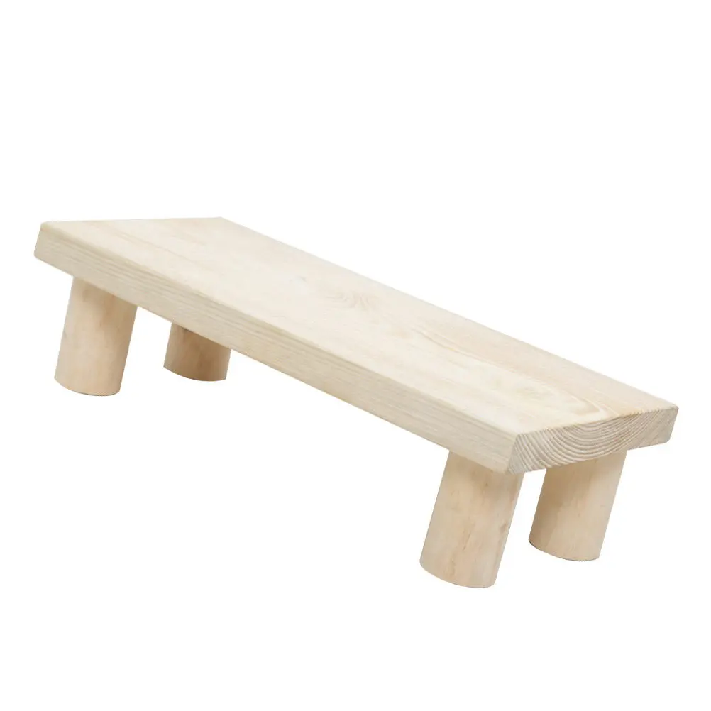 

Деревянная подставка для ног, 1 шт., прочный детский табурет, домашняя подставка для ног, простая, противоскользящая, удобная, складная, с нескользящим дизайном