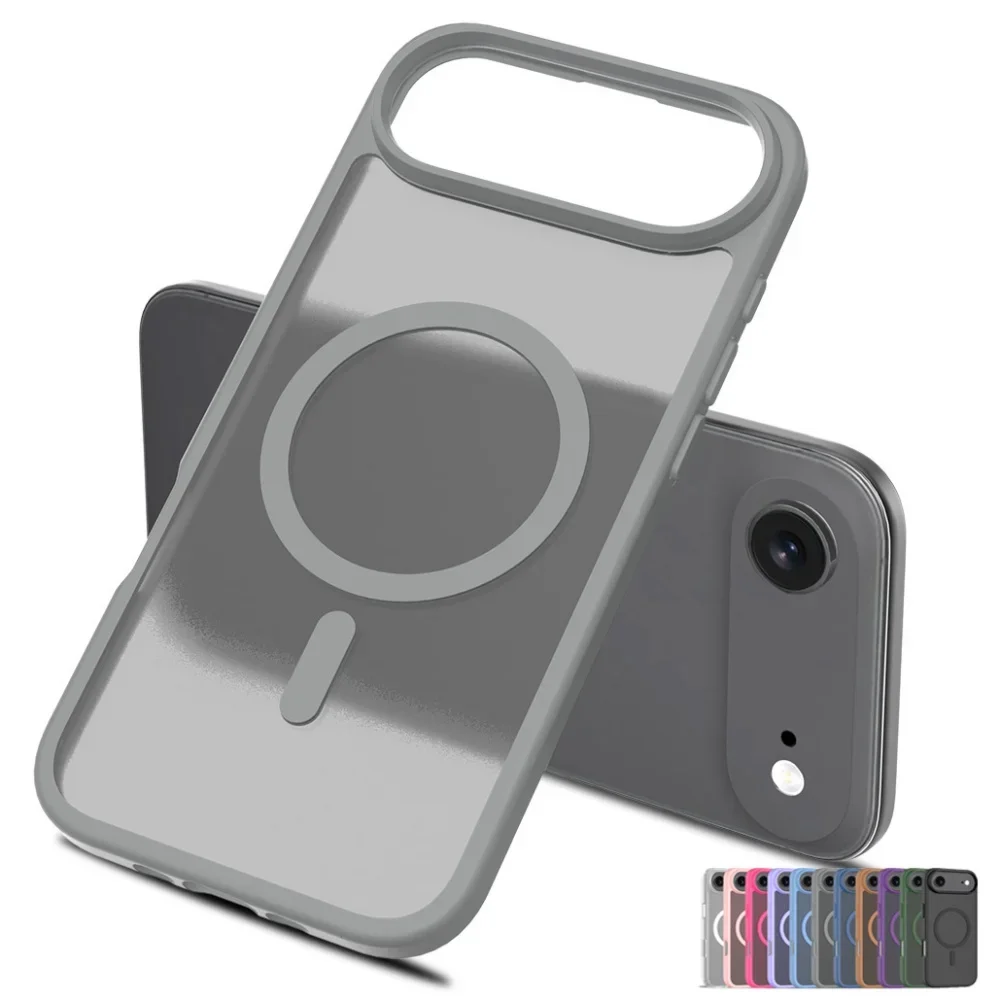 

Higth Quality Magsafe Magnetic Case for IPhone 17 Air 16 15 14 13 12 11 Pro Max Plus SE4 16e Wireless Charge Rugged Armor Cover