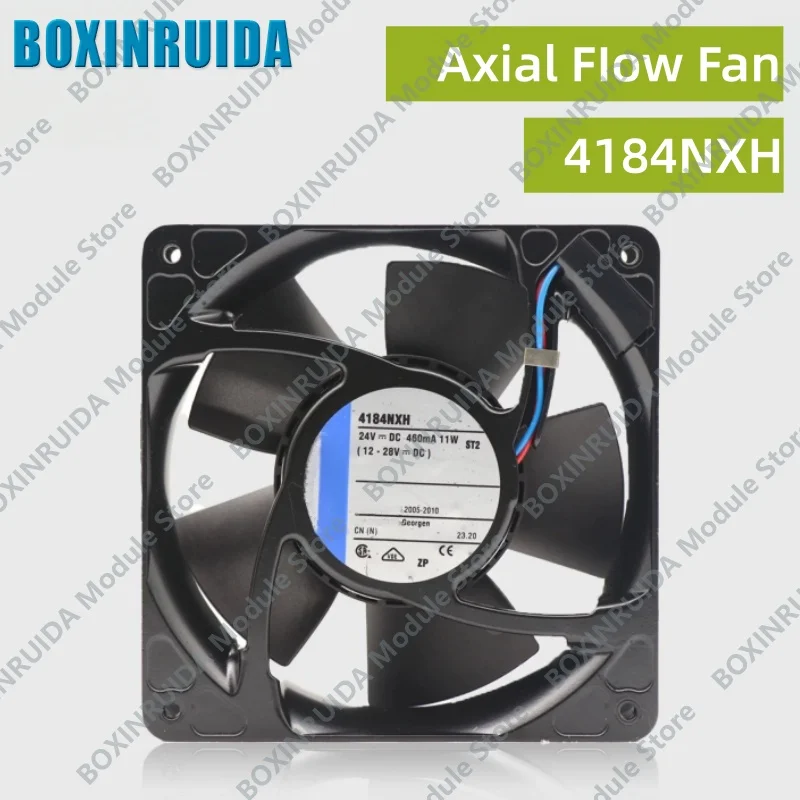 Brand new original 4184NXH fan aluminum frame, high temperature resistant and low-noise frequency converter cooling fan 12038