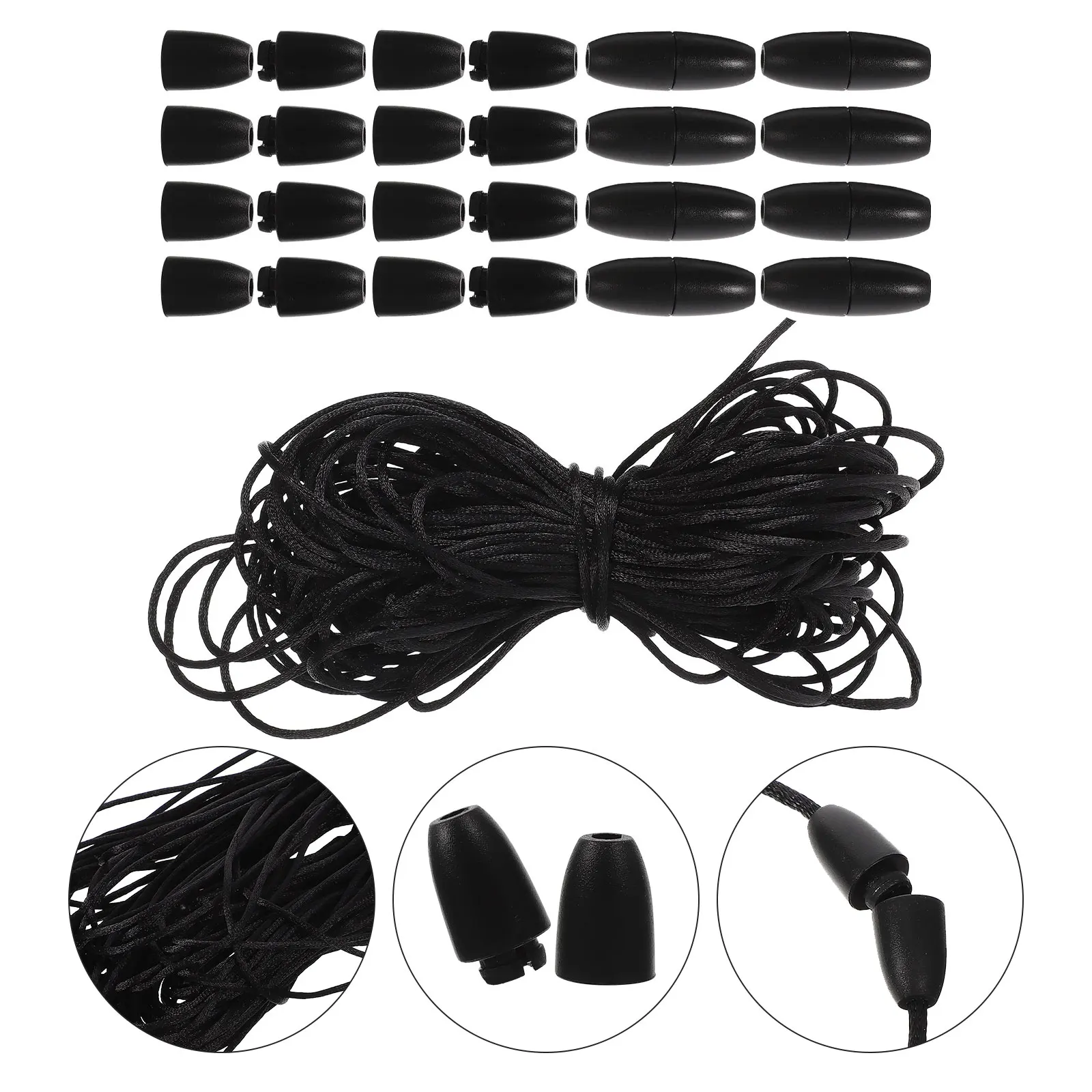 

1 Set Of Handicraft Rope For Diy Crafts Making Handicrafts Supplies Beading Necklace String Bracelet Thread Gift Wrapping Cord