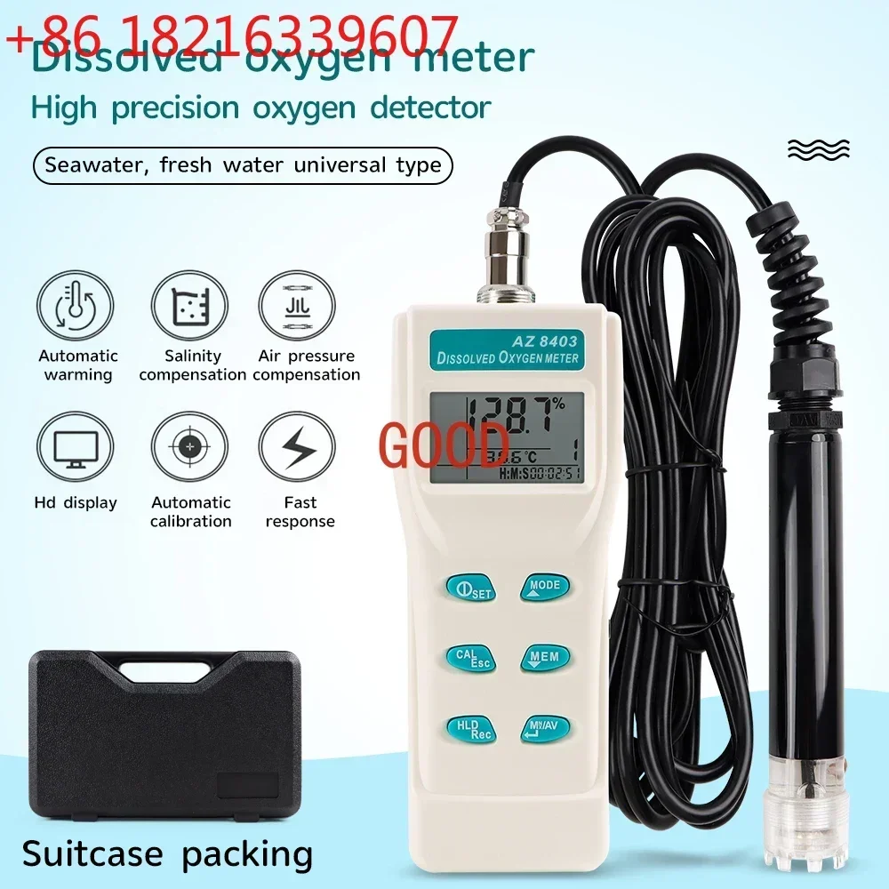 TAO AZ8403 Portable Dissolved Oxygen Tester Dissolved Oxygen Water Testing Dissolved Oxygen Tester For Aquaculture