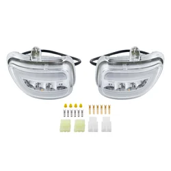 Motorcycle Front LED Turn Signals For Honda Goldwing GL1800 2001-2017 F6B 2013-2017 2016 2015 2014 clear/orange/smoke