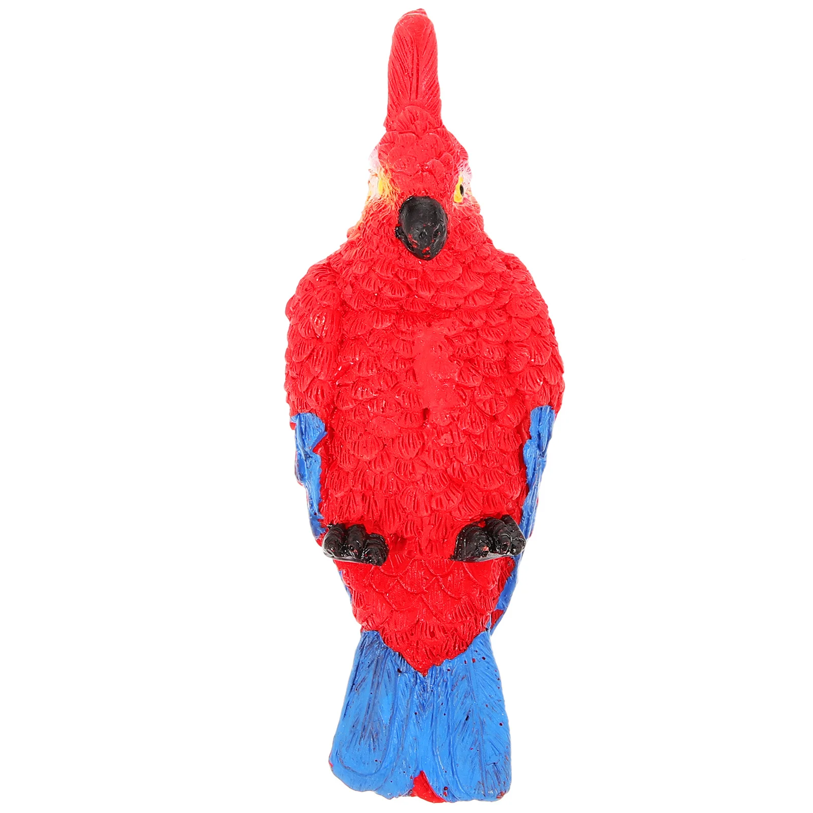 

Cute Mini Parrot Aquarium Side Hanging Decoration Resin Craft Fish Tank Ornament Small Parrot Decor Aquarium Landscaping