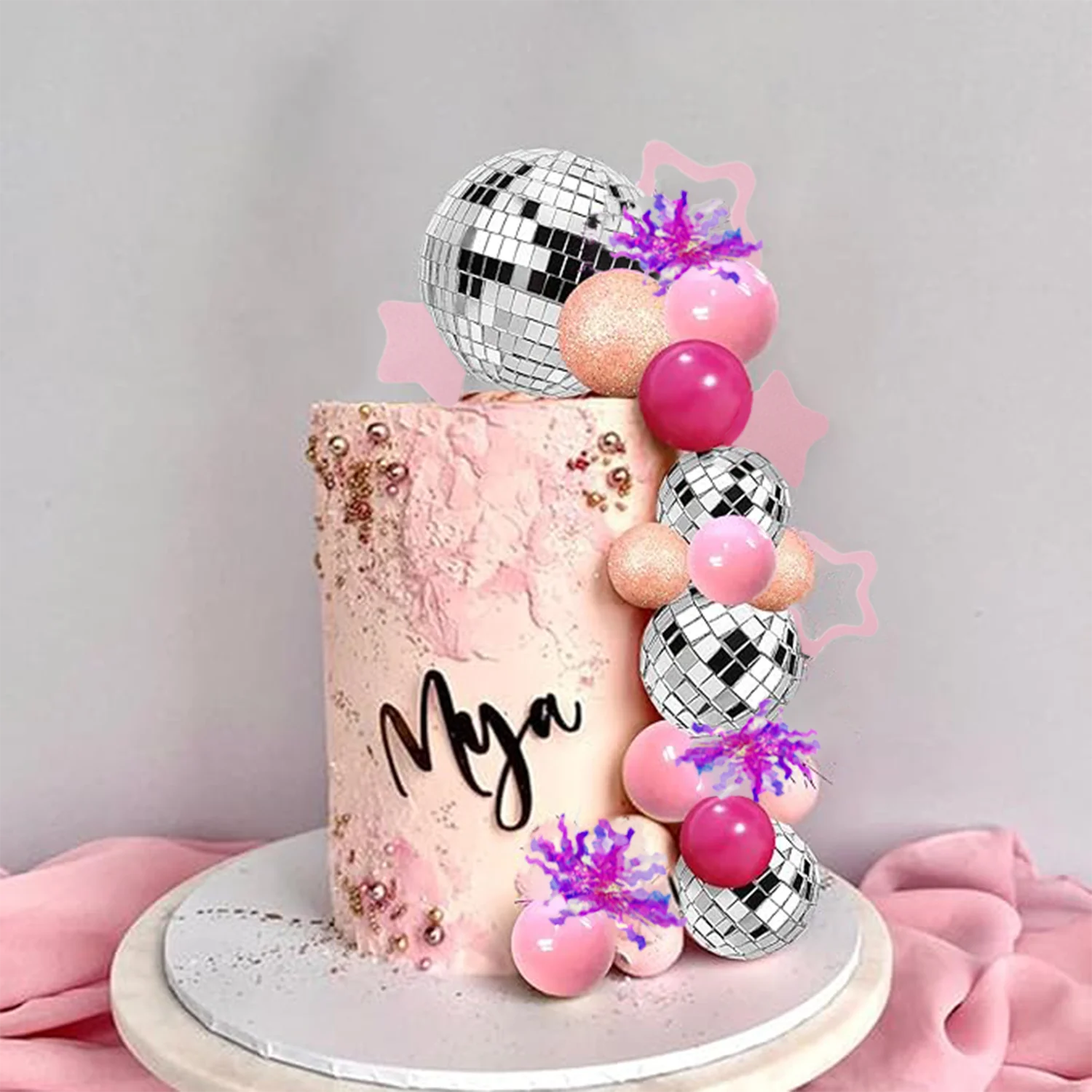 70s Fita Disco decoración discoteca fiebre Wiggl Cupcake Toppers 70s Fita Disco decoración discoteca fiebre Wiggl Cupcake Toppers