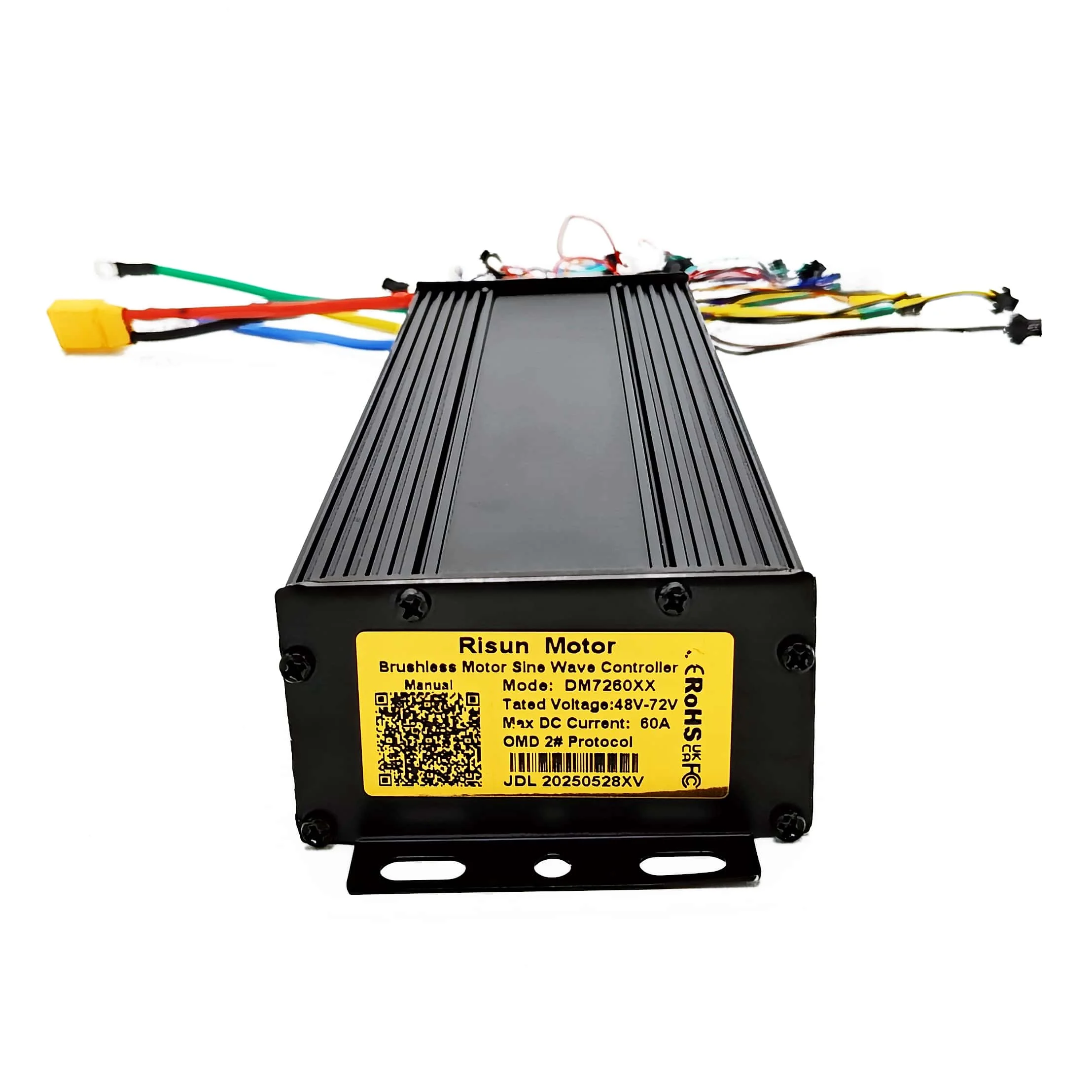 eBike Electric Bike 48V-72V 2000W 3000W 60A 18MOSFET Sine Ware Intelligent Controller