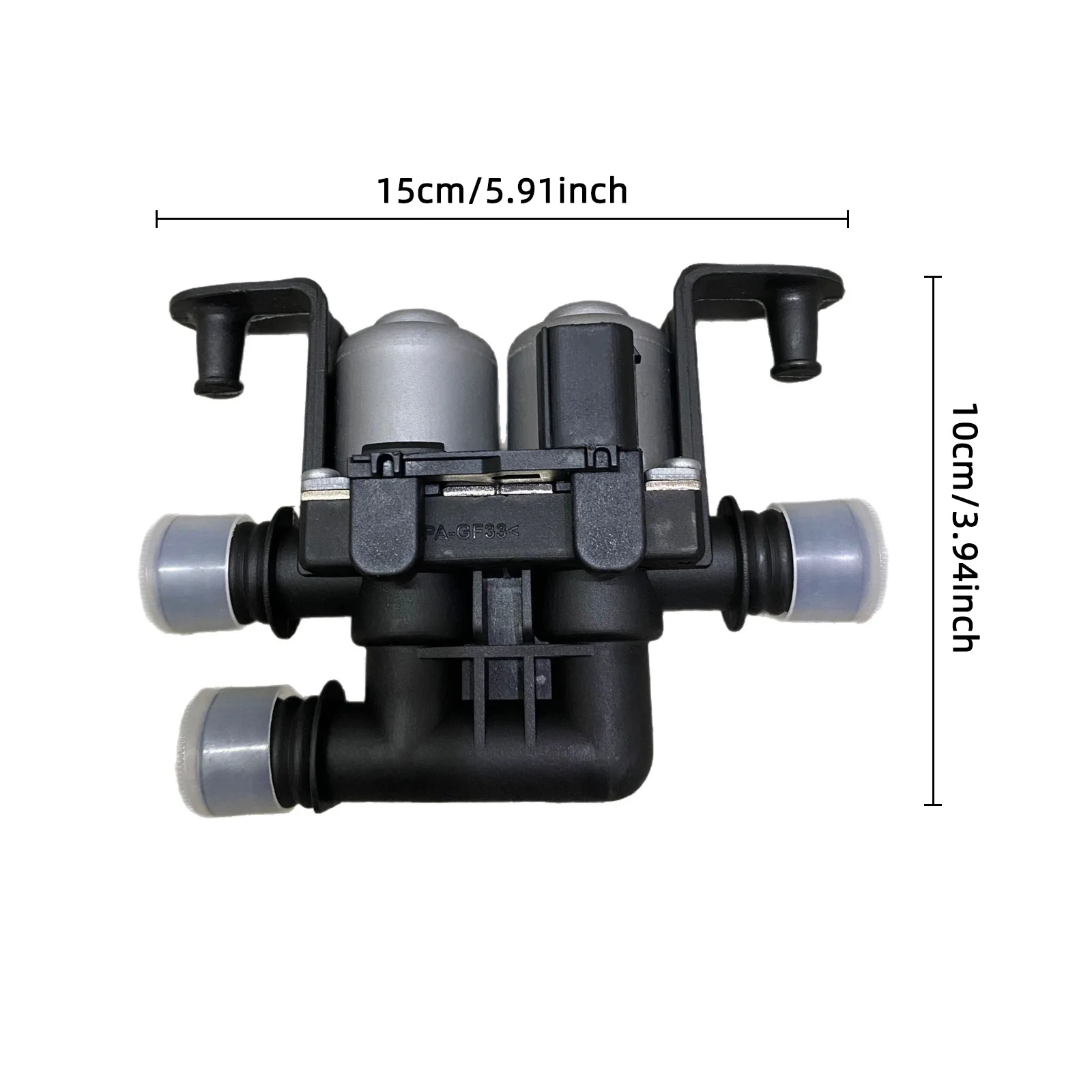 Car Heating System Control Water Valve, Air Conditioning Heating Valve HCV 64116906652 For BMW 5 6 7 Series X5 E60 E63 E65 E53