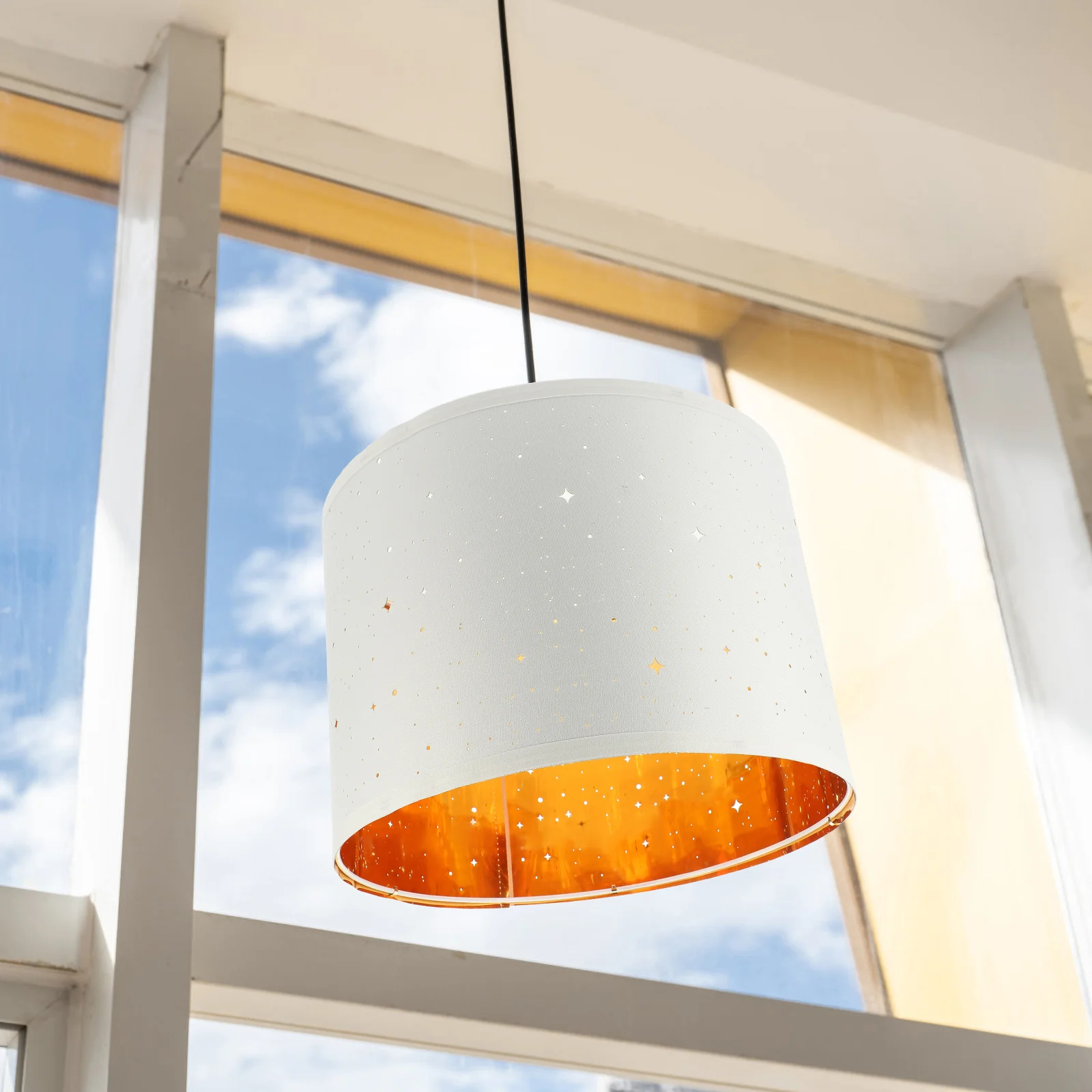 

Bohemian Decor Daily Use Lamp Cover Desk Shade Small Iron Compact Light Accessory Wear-resistant Universal