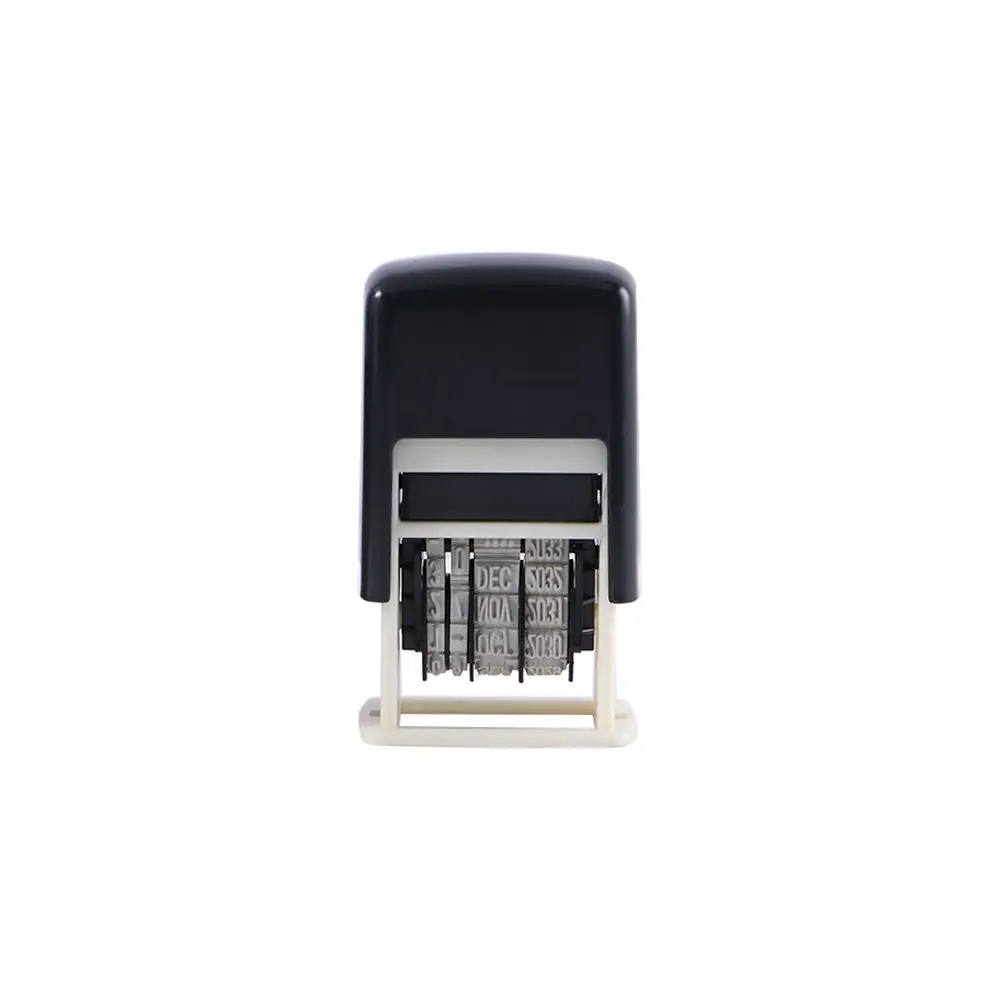

Plastic English Words Metal Roller DIY Emboss Stamping Scrapbooking Convenient Office Supplies Mud Set Date Seal Date Stamps
