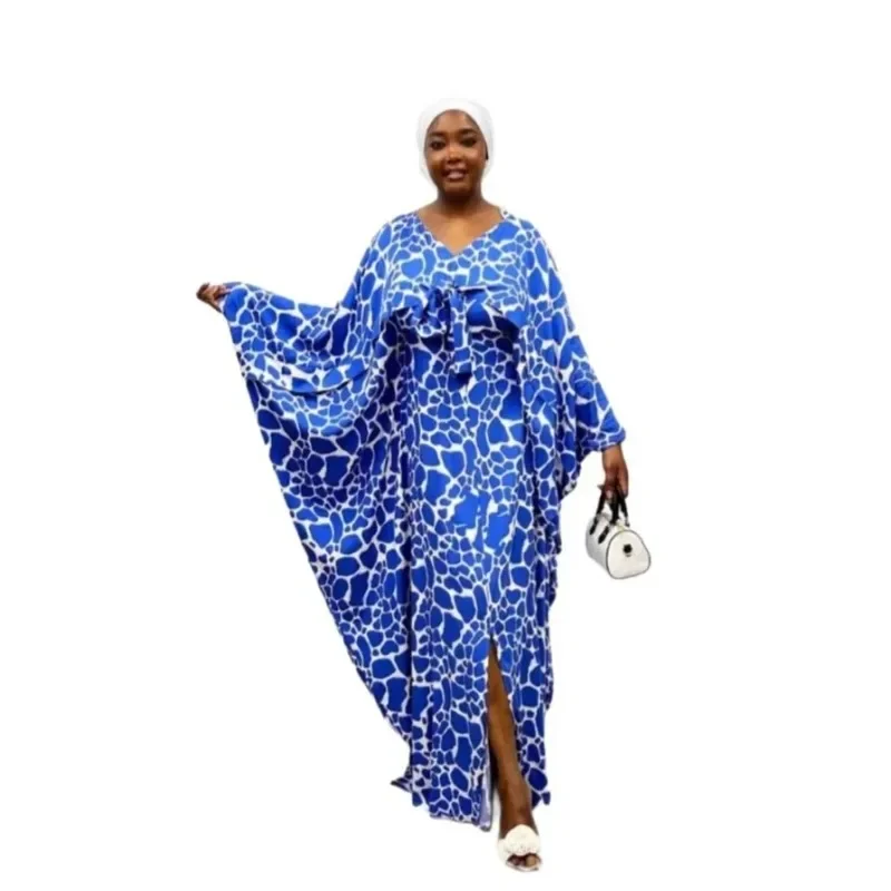 

2026 Women's African Traditional Dashiki Ankara Outfits Maxi Long Dress Muslim Kaftan Robe Gown Abayas Clothing