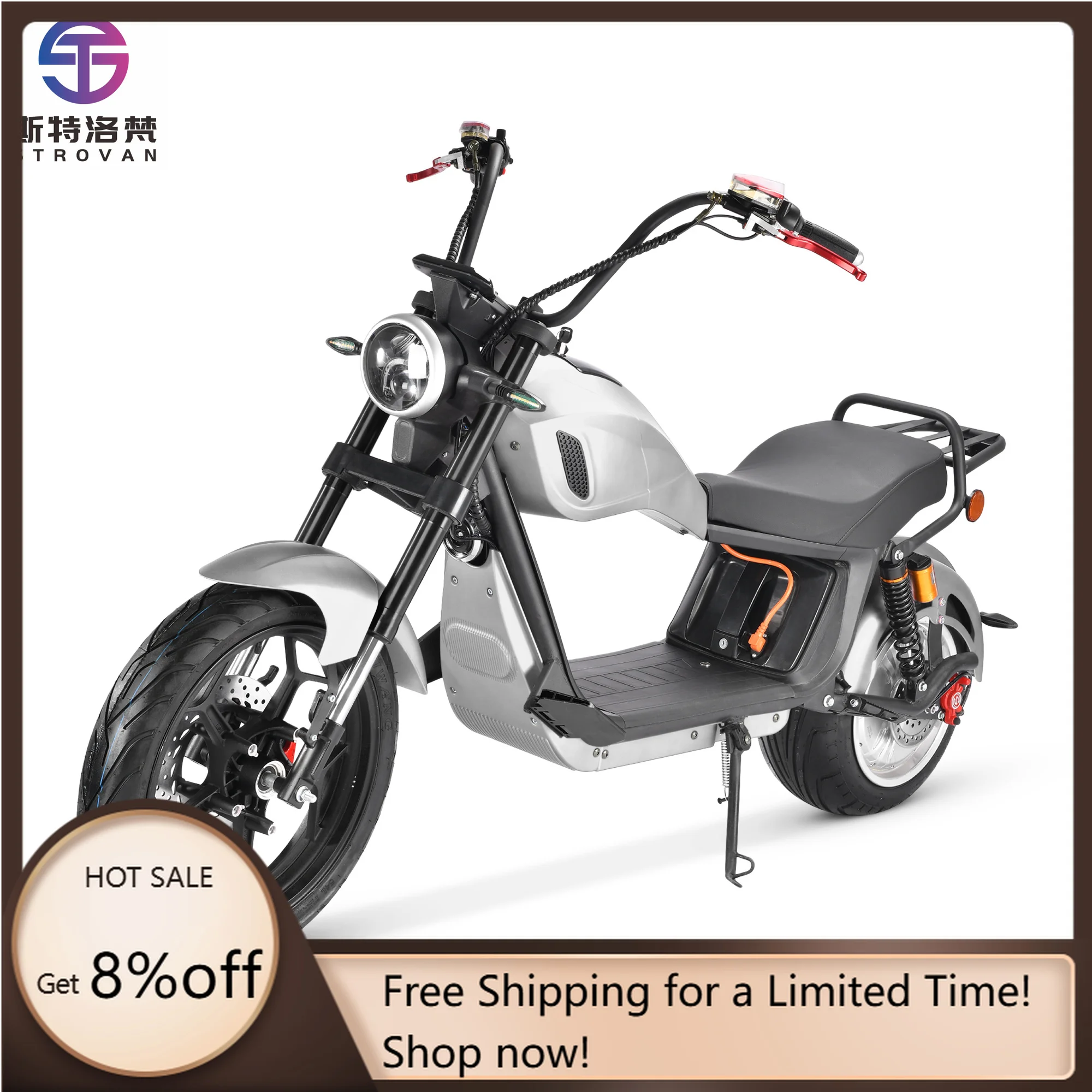 Electric Scooters Removable Lithium Battery Excellent Quality Electric Scooter With Two Wheel Citycoco Eu Warehouse Adult
