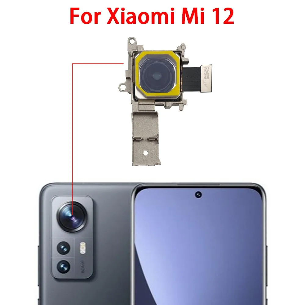 Back Big Main Camera Module And Front Small Camera Module Flex Cable For Xiaomi 11T Pro 11 Ultra 11 Lite / For Xiaomi 12 13 Lite