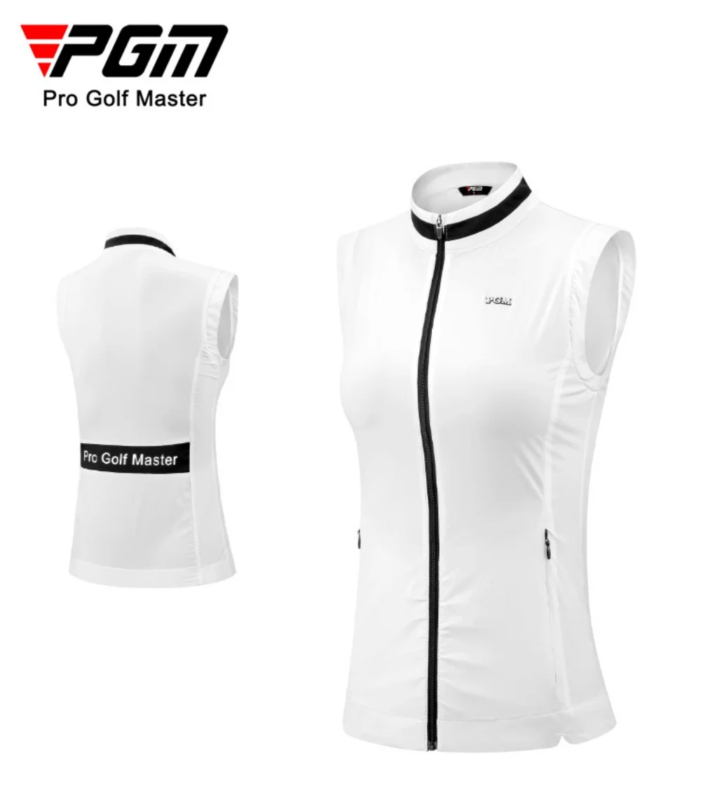 

PGM Golf Sports Vest Women'S Summer Clothing Waist Tightening And Slimming Vest Jacket Lightweight And Breathable Sportswear