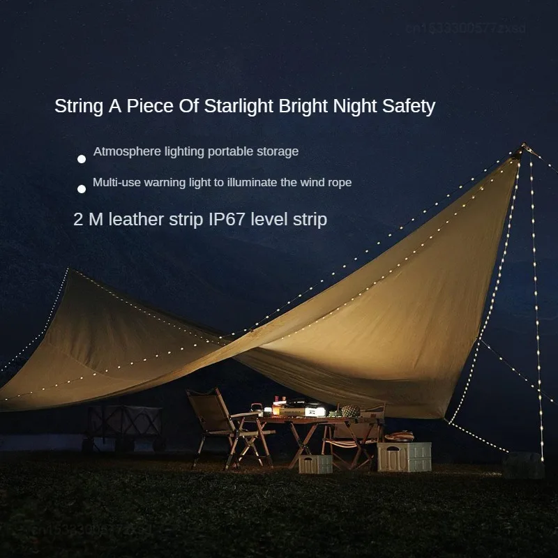 New Xiaomi Nextool Star Lights Signal Warning Light Outdoor Camping Atmosphere Lights Mini Portable Camping Tent Decoration Lamp