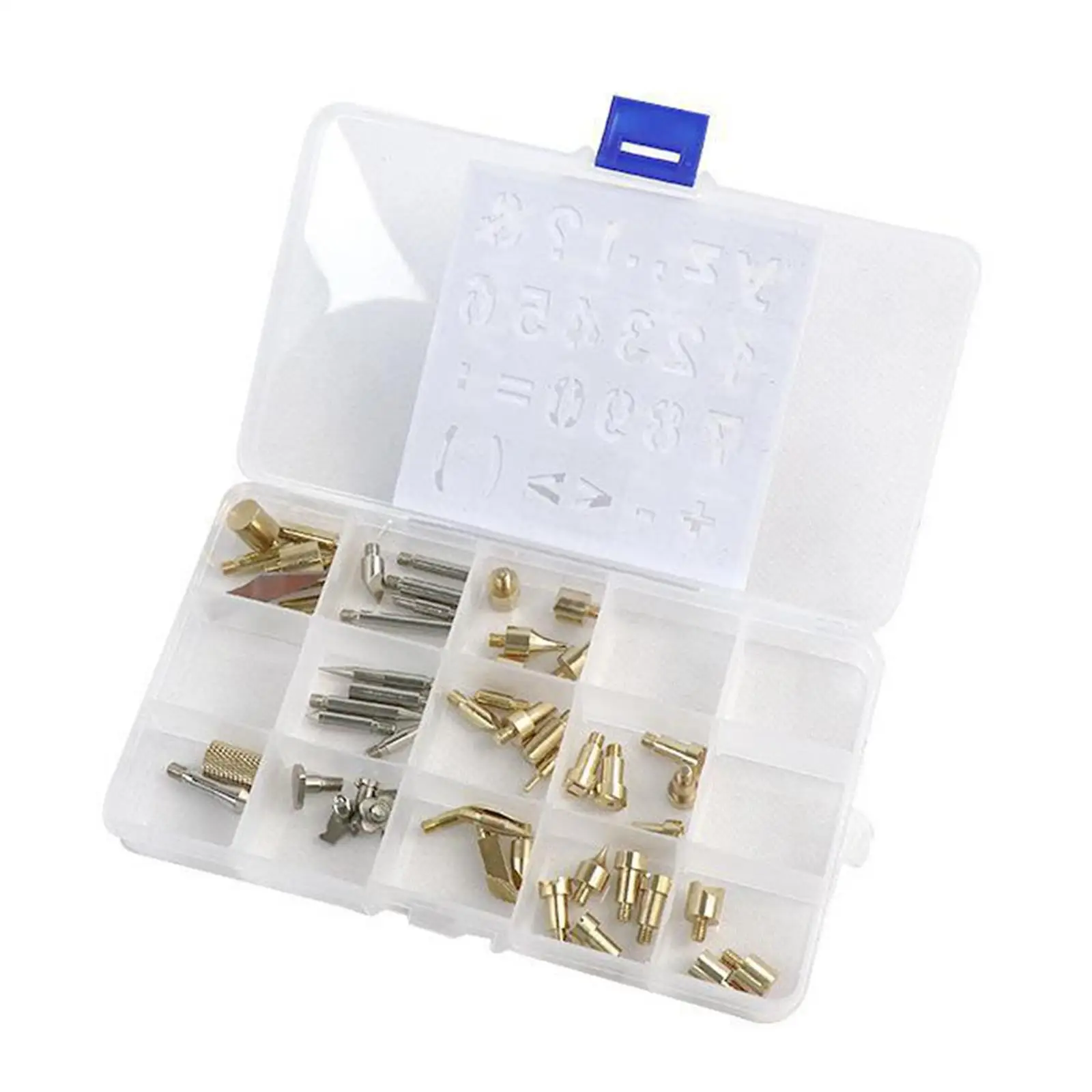 

53Pcs Soldering Iron Tips Engraving Heads Soldering Iron Heads for Soldering Pyrography Work Embossing Carving Pyrography Hobby