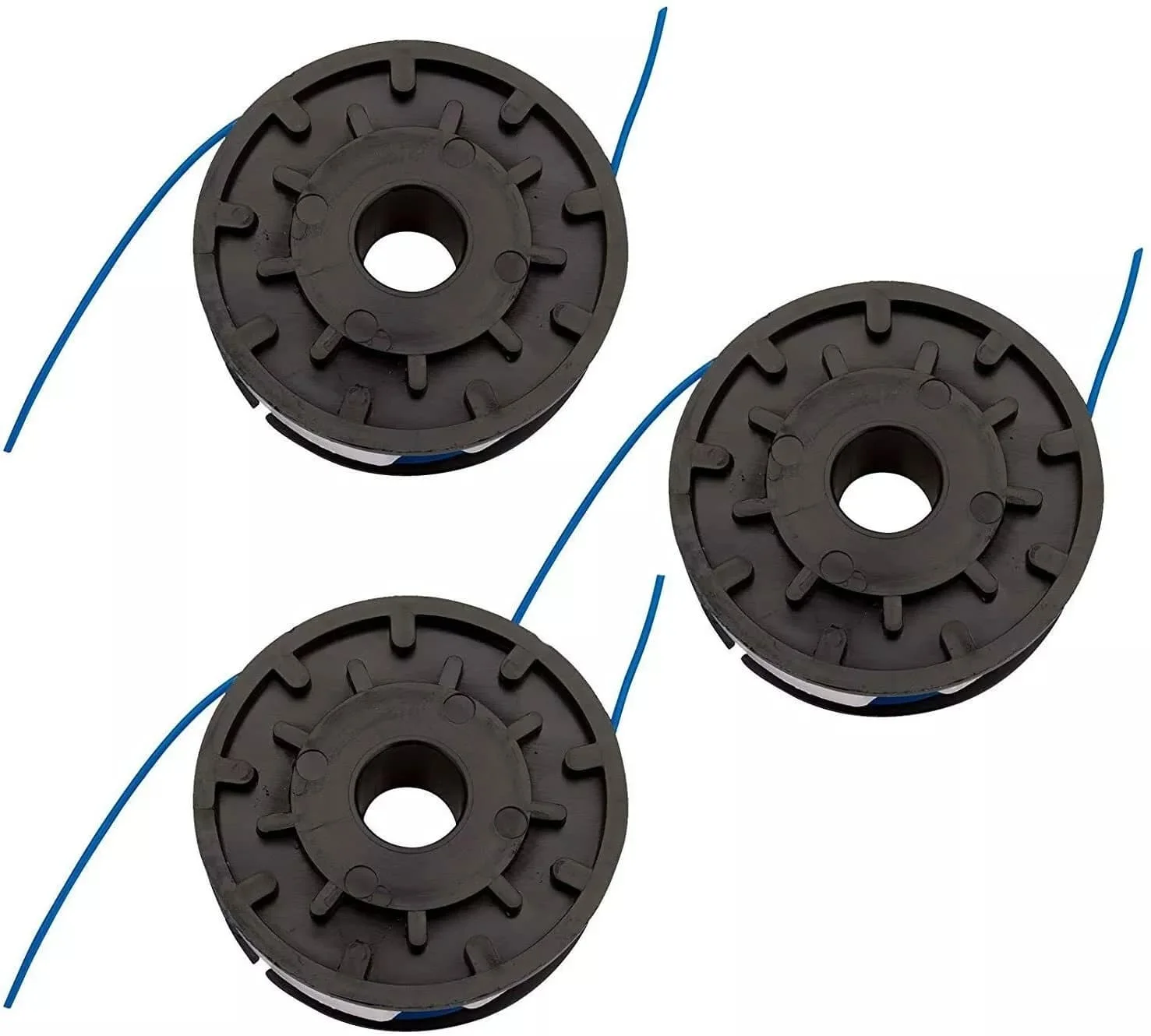 1pc Lawn Mower Durable Spool ALM EH503 Trimmer Strimmer Spool Line Blue Plastic For MacAllister MGT430 Gardening Accessories