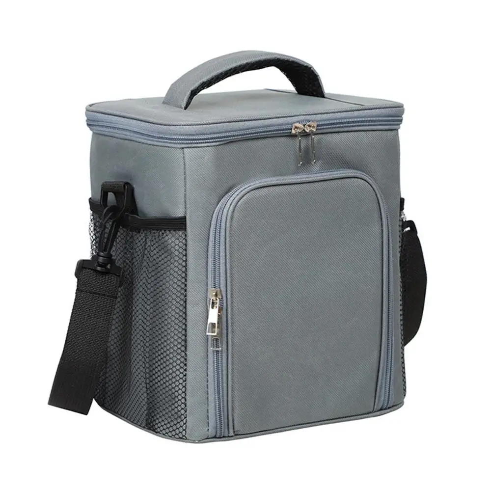 Cooler Bag Large Capacity Crosbody Lunch Bags Thermal Insulation Picnic Food Bags Outdoor Storage Bag