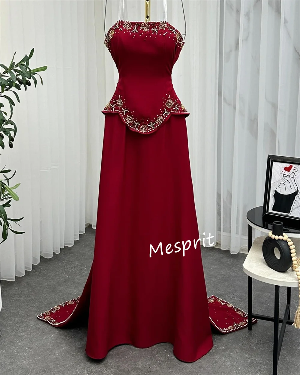 تخصيص الرعوية جيرسي الطية الترتر نمط ألف خط فساتين طويلة حمالة مناسبة مخصصة مقاسات كوكتيل المتاحة #2