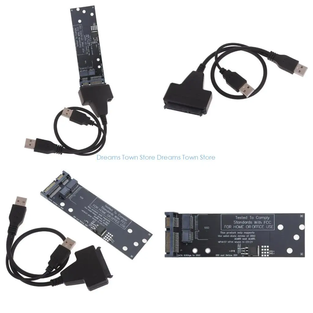 

HX6A 2,5-дюймовый адаптер с USB-кабелем для 2012 года A1466 A1465 A1398 A1425 Поддержка конвертера жесткого диска с