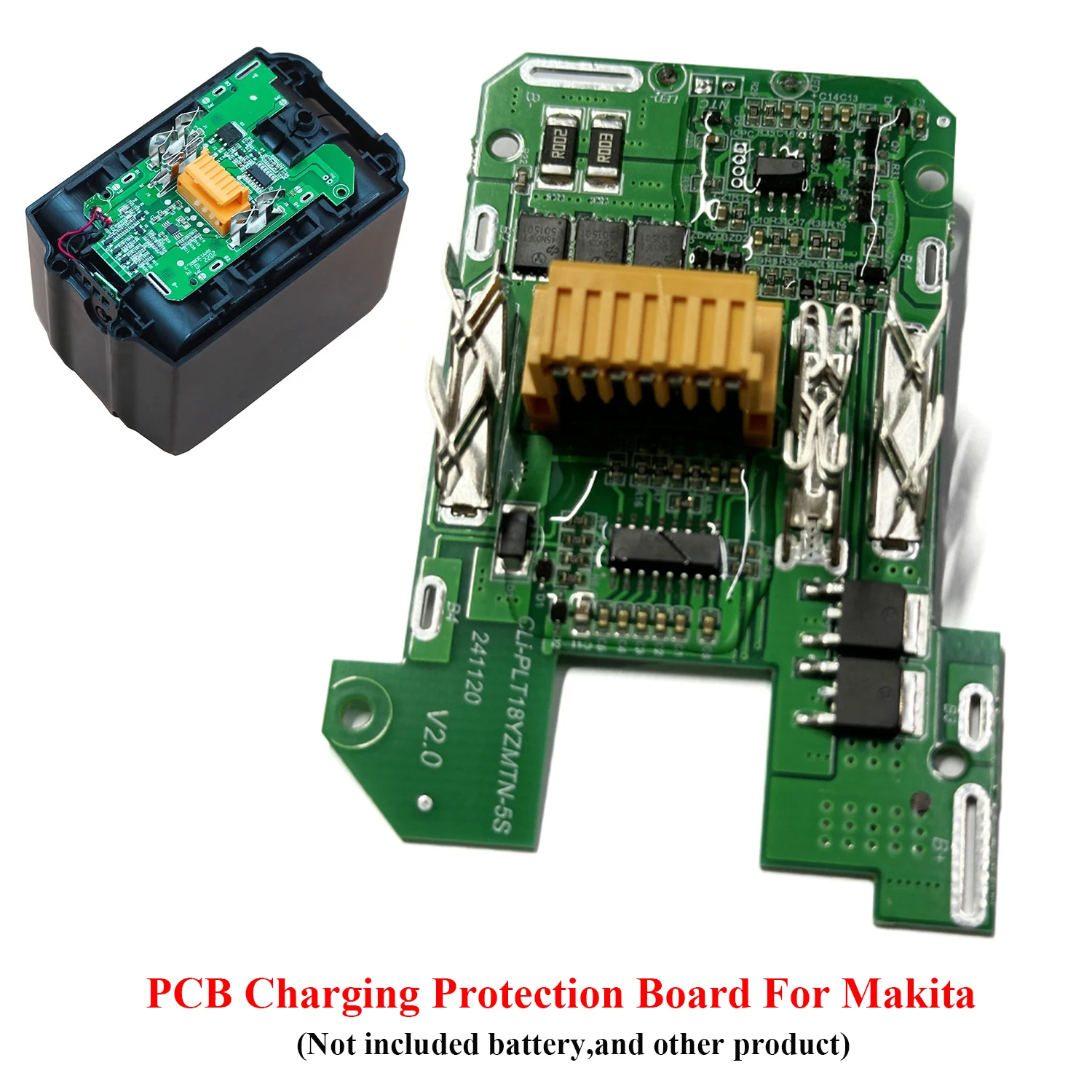 placa-de-circuito-pcb-para-makita-bl1815-bl1860-lxt400-bl1850-18v-placa-de-protecao-de-carregamento-de-bateria-de-ion-litio-fonte-de-alimentacao-sem-bateria