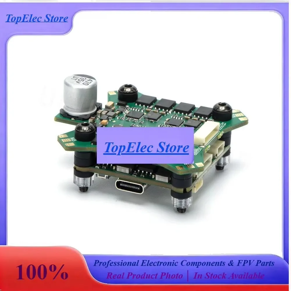 TopESsiFlight BLITZ F7 55A 2-6S Stack With BLITZ F7 V1.1 Flight Controller / BLITZ E55 4-IN-1 2-6S ESC For FPV Racing Drone