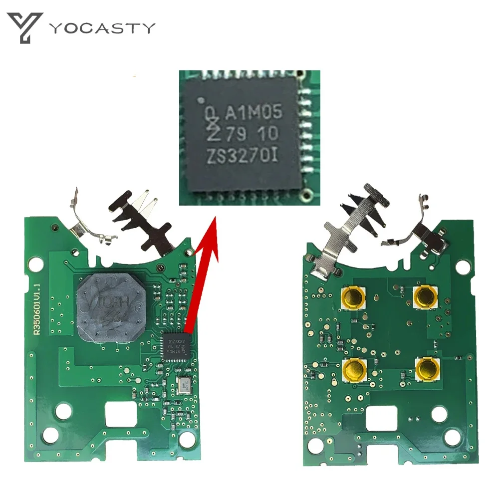 YOCASTY KR5IK4CH-01 Keyless Smart Key 434Mhz PCF7953M 4A Chip For Renault Megane 4 Talisman Espace 5 Kadjar 2016 2017 2018 2019