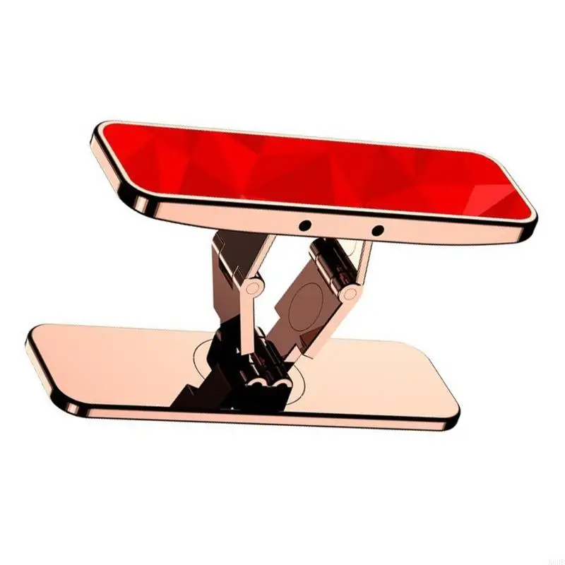

X6HB Adjustable Phone Holder Stand 360 Swivels & Foldable Design Kickstand Universal For Smartphones