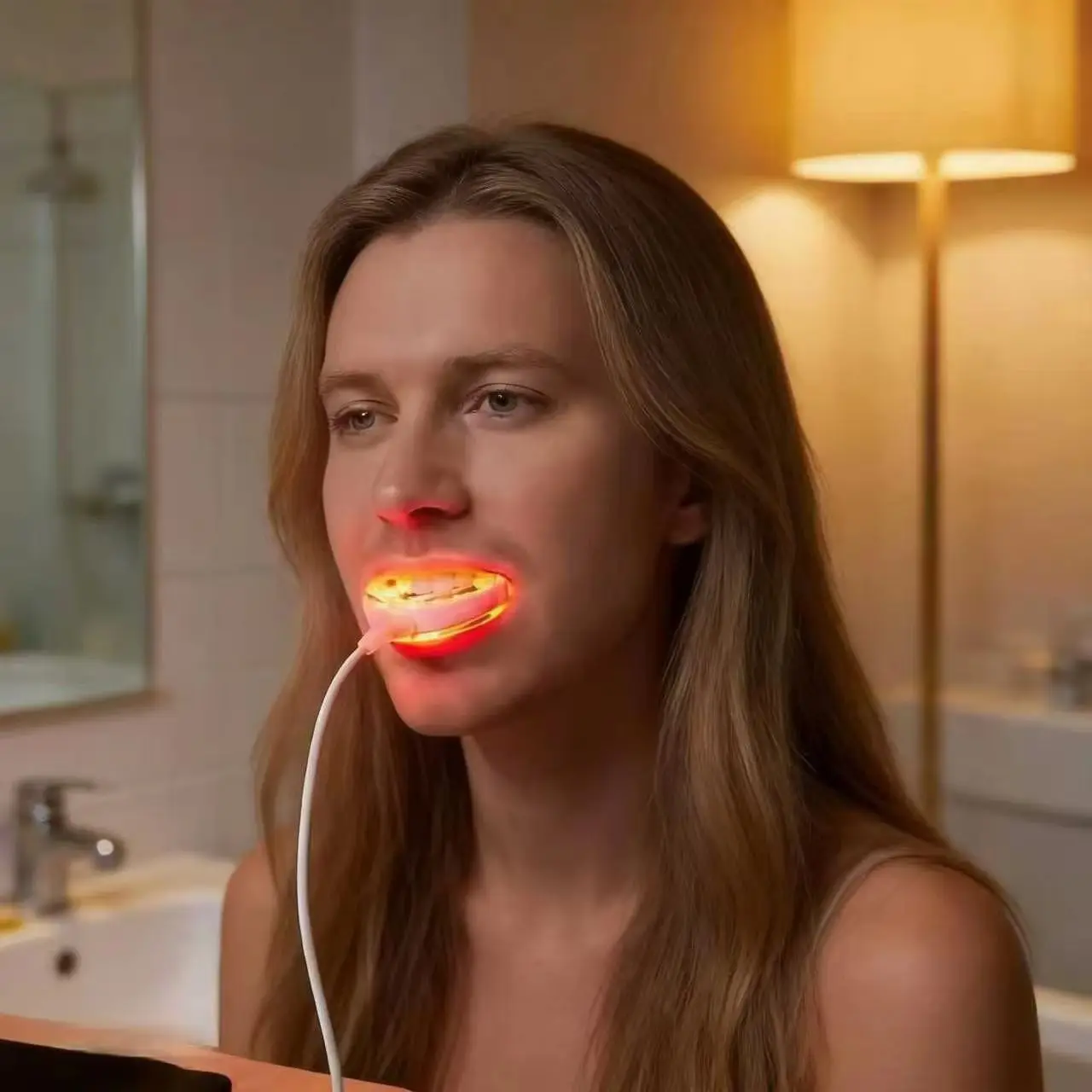 

LED Red Light Therapy for Gum inflammation & oral wounds