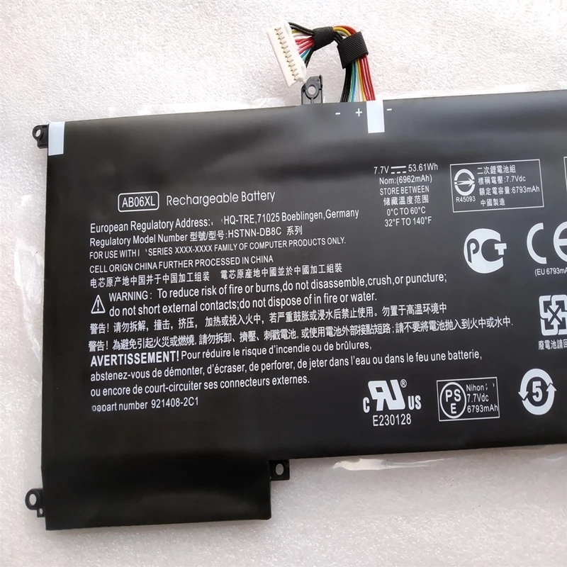 AB06XL TPN-I128 Battery For Hp ENVY 13 AD000NI AD002NC AD003TX AD004NJ AD012TU AD036UR AD042TU AD100ND AD111TU AD126TU AD144TU