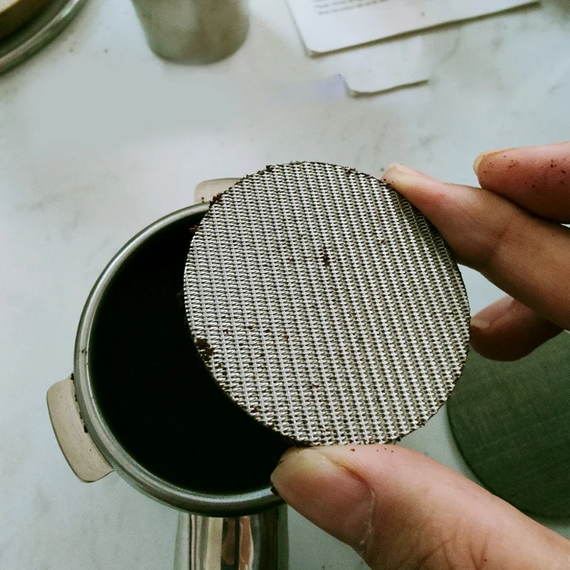 51mm Contact Shower Screen Puck Screen Filter Mesh for Expresso Portafilter Coffee Machine Universally Used