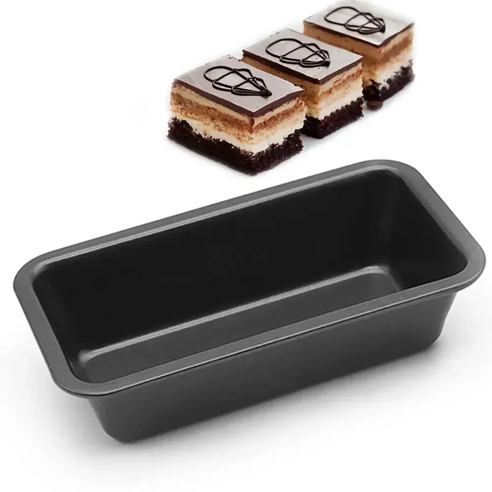 

5" Steel Baking Cake Mold Rectangle Non-stick Bread Toast Mould Loaf Pans 15.5x 8.6x4cm bread making Cocina bakeware