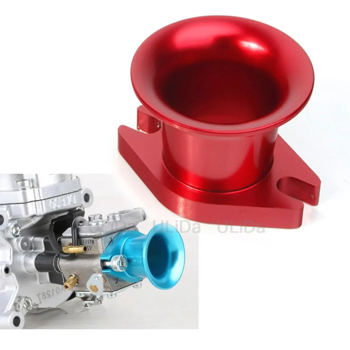 RC Airplane Alu Alloy Air Horn Inlet For Zenoah G80 DLE30/ DLE50/ DLE55/ CRRC Gas Engine RC Airplane