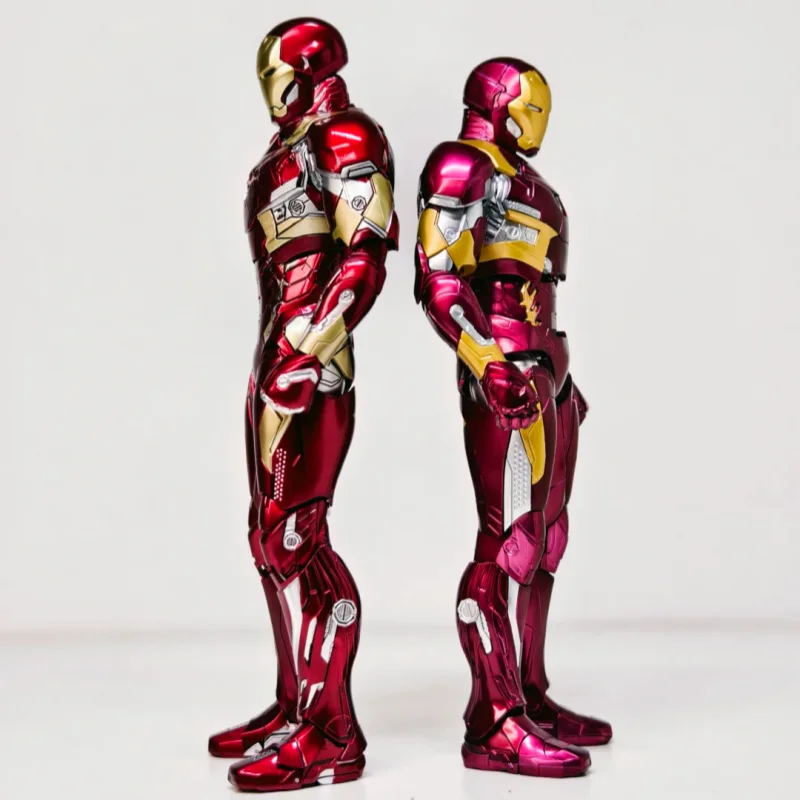FondJoy Iron Man MK46 Handheld Marvel Assembled Model Toy Computer Desktop Ornament boys new Gifts for Boys New Product in Stock