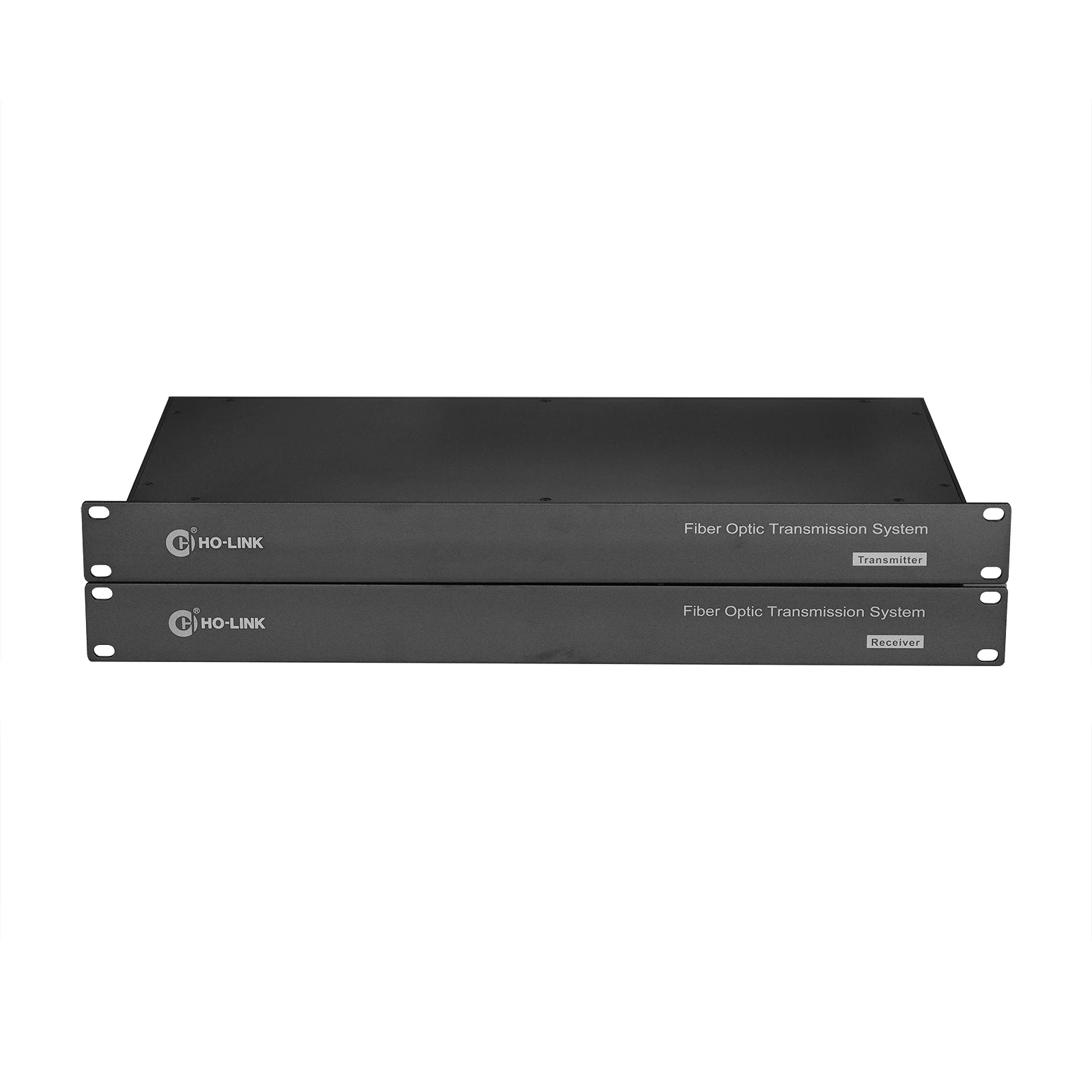 Broadcasting Analog Balanced XLR Audio Fiber Optical Converter 4 Channel Bidirectional Transmission