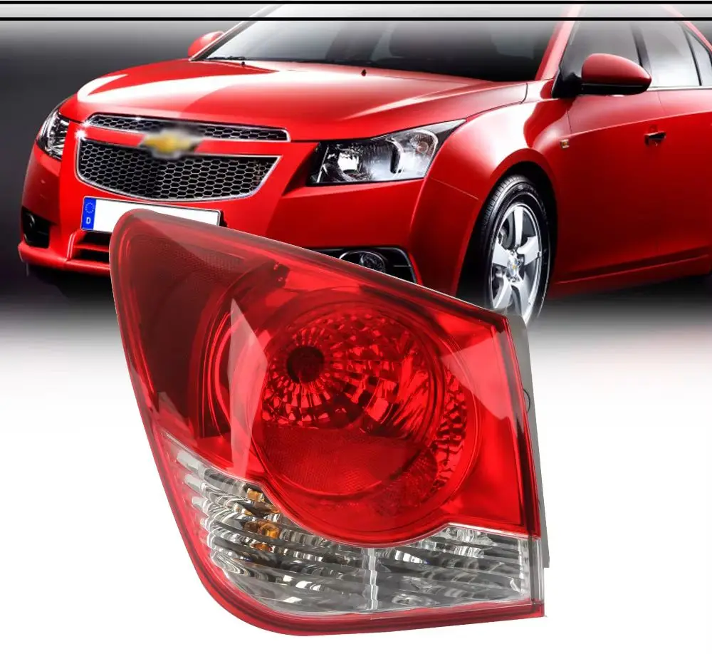 Auto Tail Light Assembly For Chevrolet Cruze J300 2009-2014 Daewoo Lacetti Premiere Rear Tail Lamp Brake Stop Turn Signal Light